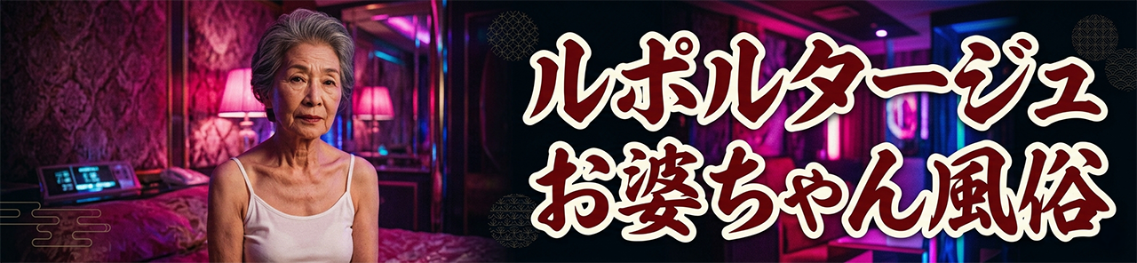 ルポルタージュお婆ちゃん風俗